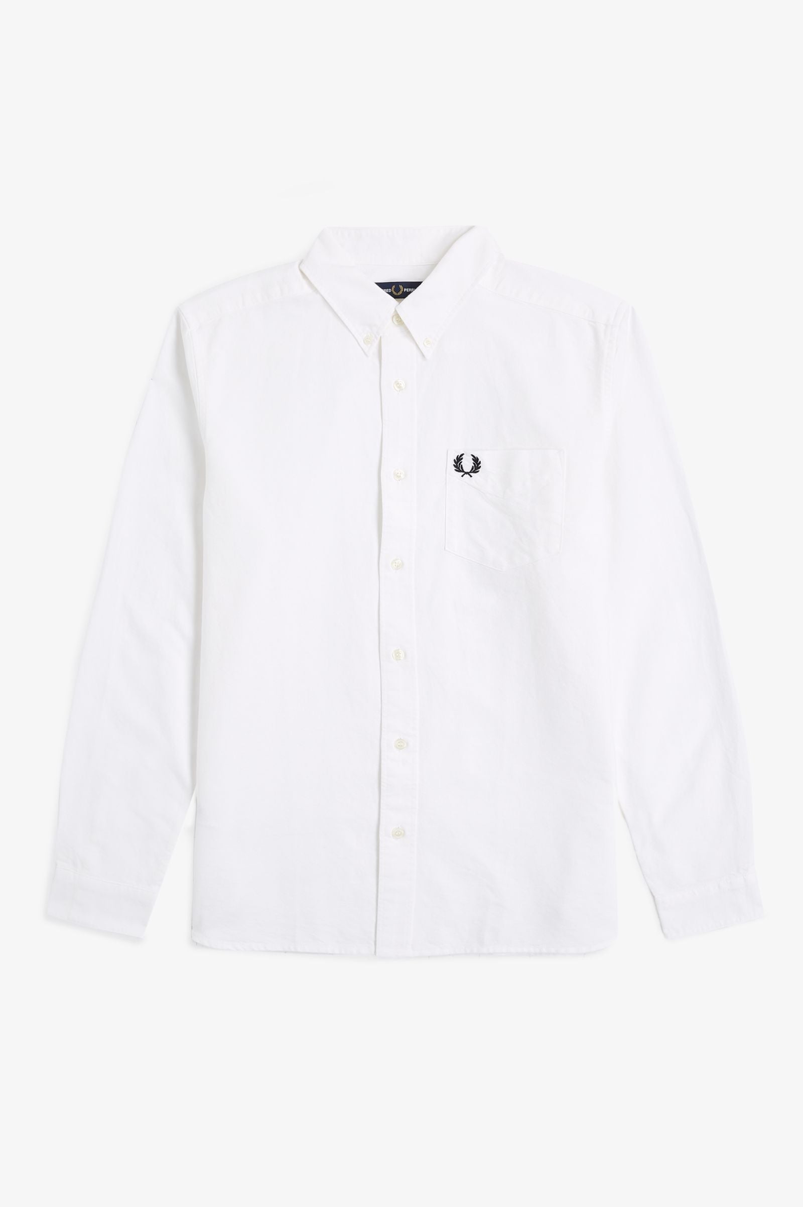 Fred Perry Oxford Shirt White