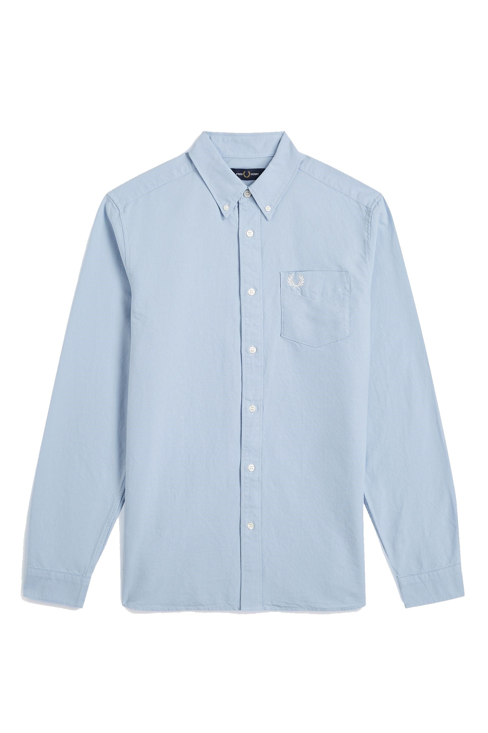 Fred Perry Oxford Shirt Light Smoke