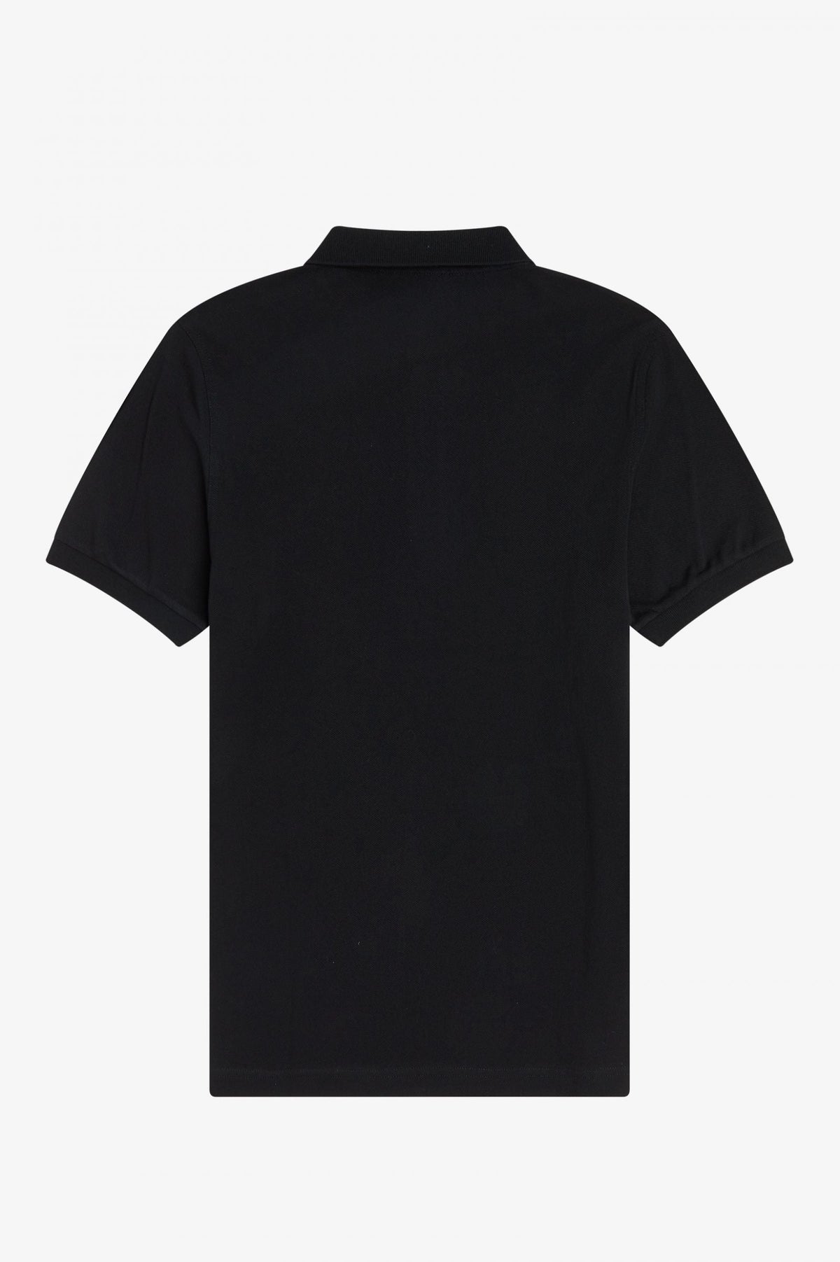 Fred Perry Slim Fit Plain Polo Black Chrome