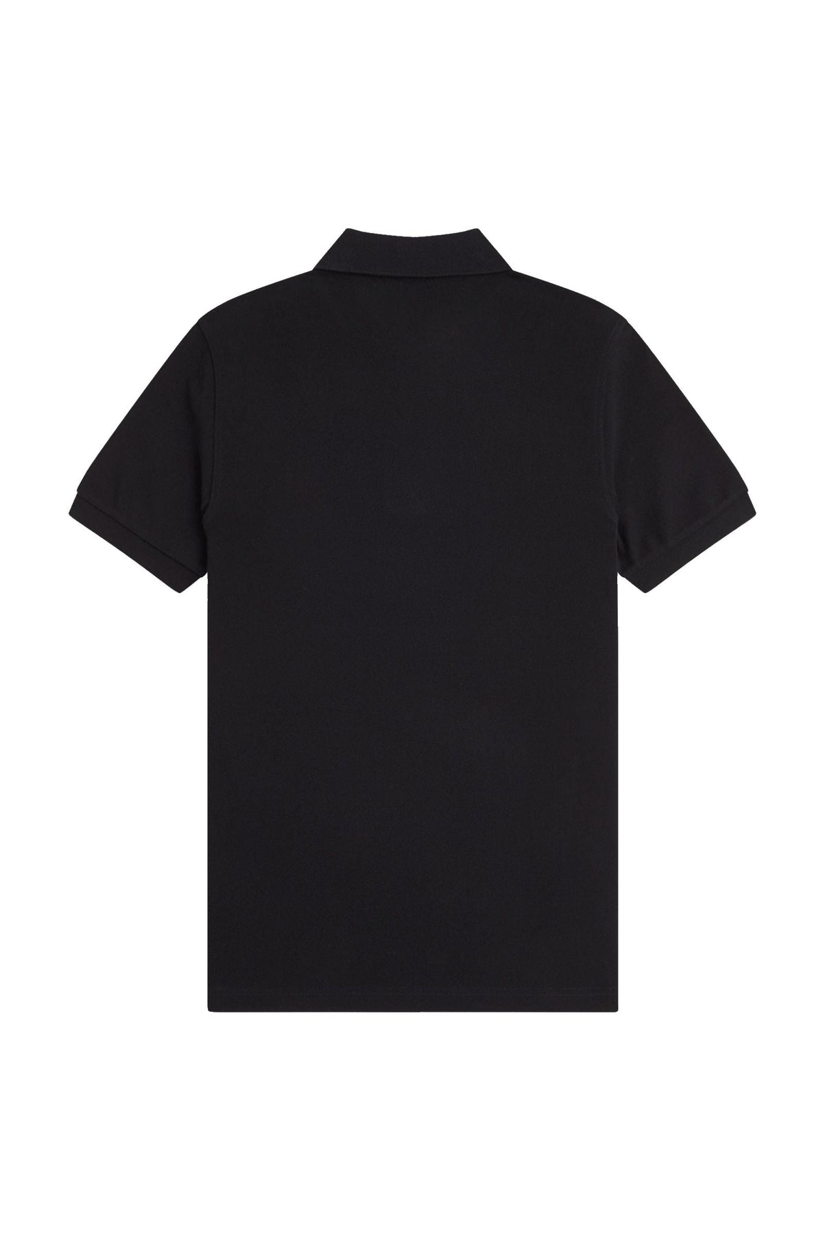 Fred Perry Slim Fit Plain Polo Black / Shaded Stone