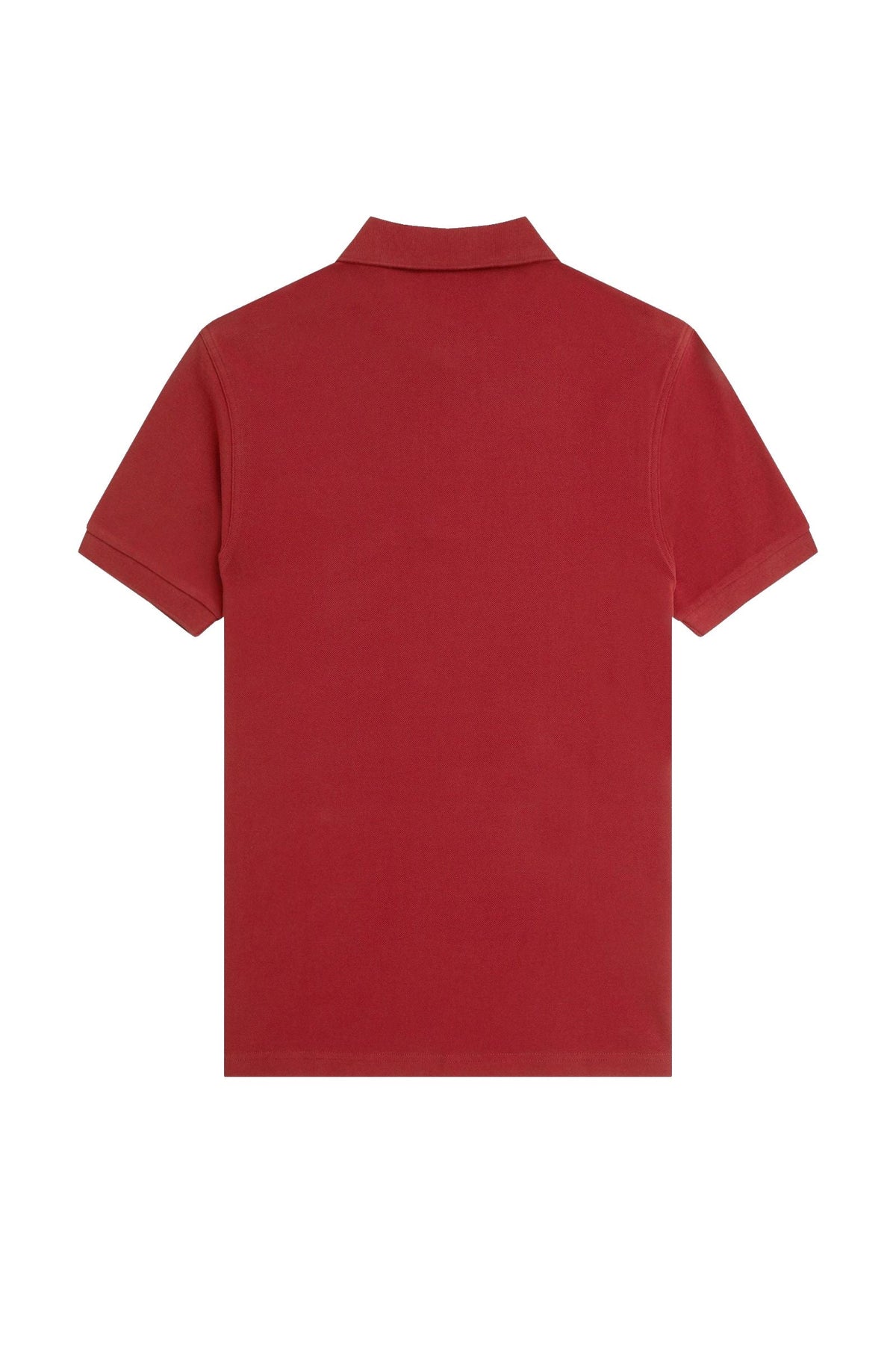 Fred Perry Slim Fit Plain Polo Burnt Red / Navy