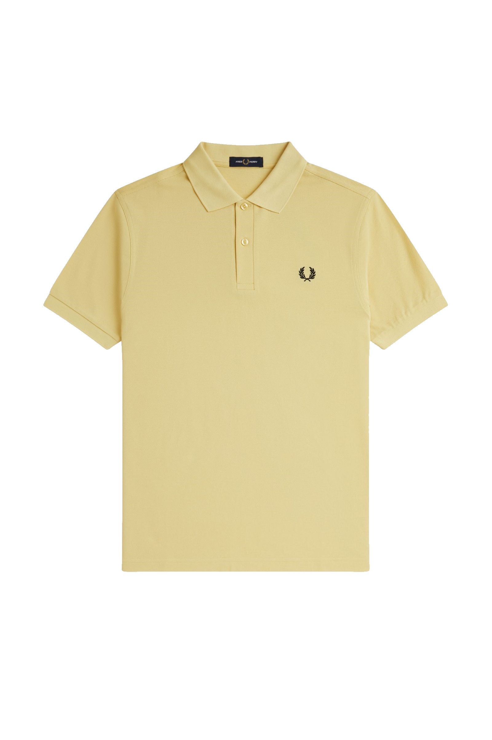 Fred Perry Slim Fit Plain Polo Champion's Gold / Black