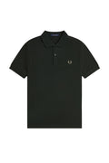 Fred Perry Slim Fit Plain Polo Night Green / Olive Mint