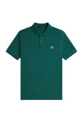Fred Perry Slim Fit Plain Polo Sport Green / Track Blue / Track Blue