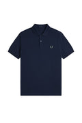 Fred Perry Slim Fit Plain Polo Dark Airforce / Bay Leaf