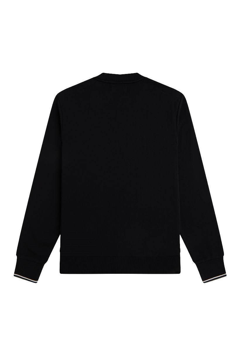 Fred Perry Sudadera Cuello Redondo M7535 Black