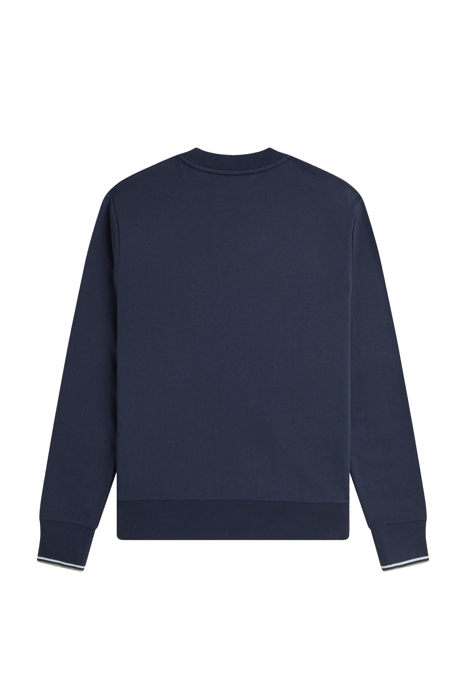 Fred Perry Crew Neck Sweatshirt Dark Airforce / Light Ice / Bay Leaf