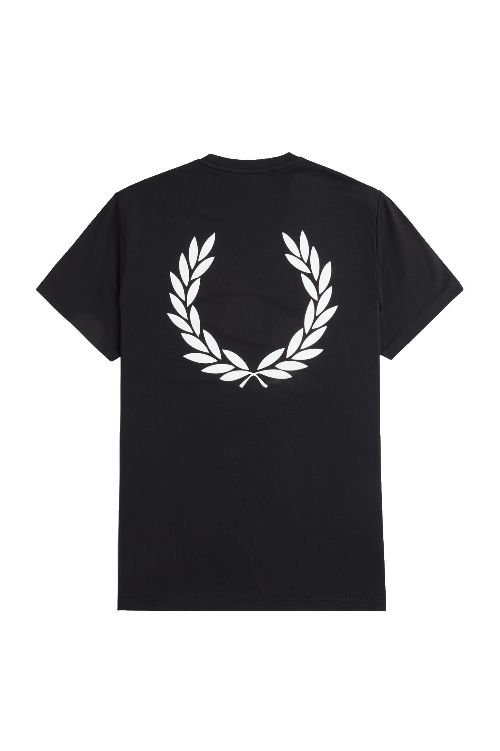 Fred Perry Laurel Wreath Graphic T-Shirt Black