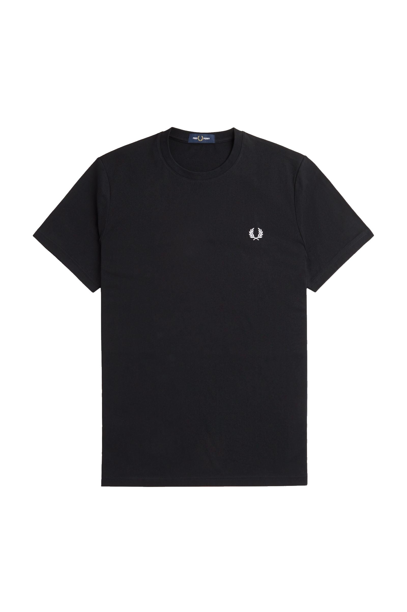 Fred Perry Laurel Wreath Graphic T-Shirt Black