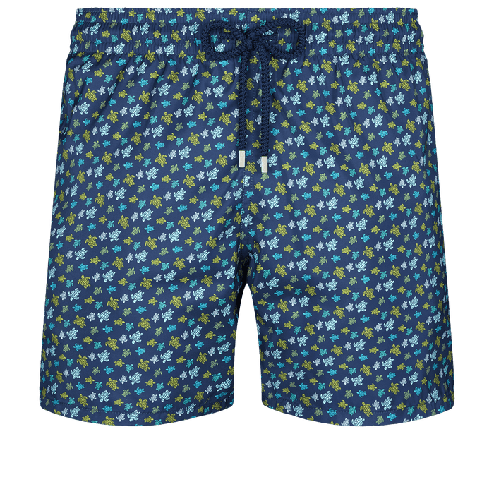 Vilebrequin Mahina Ultra-light and packable Swimwear Micro Tortues Rainbow Navy