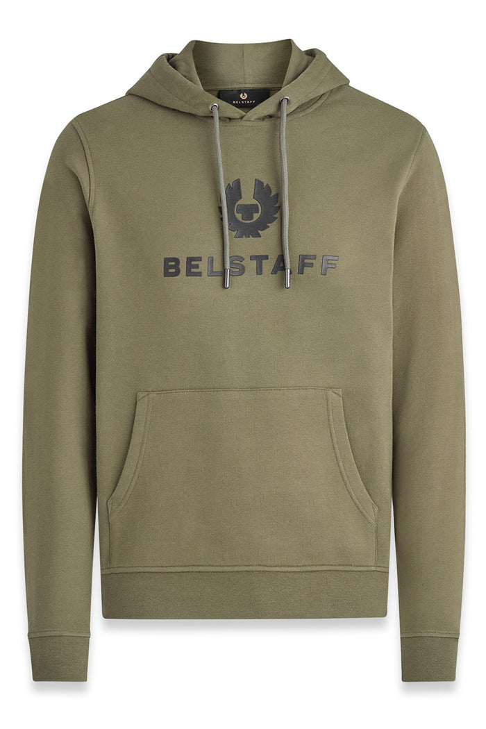 Belstaff Signature Hoodie True Olive