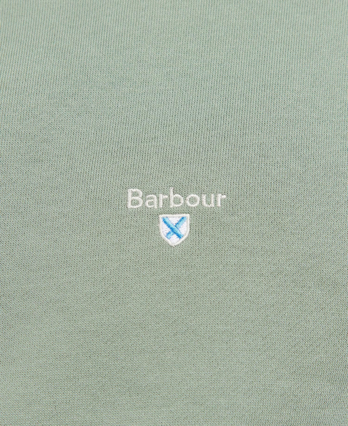 Barbour Pullover Rothley Half Zip Agave Green