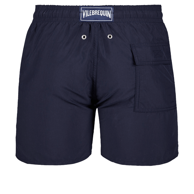 Vilebrequin Moorea Swim Short Solid Navy Blue