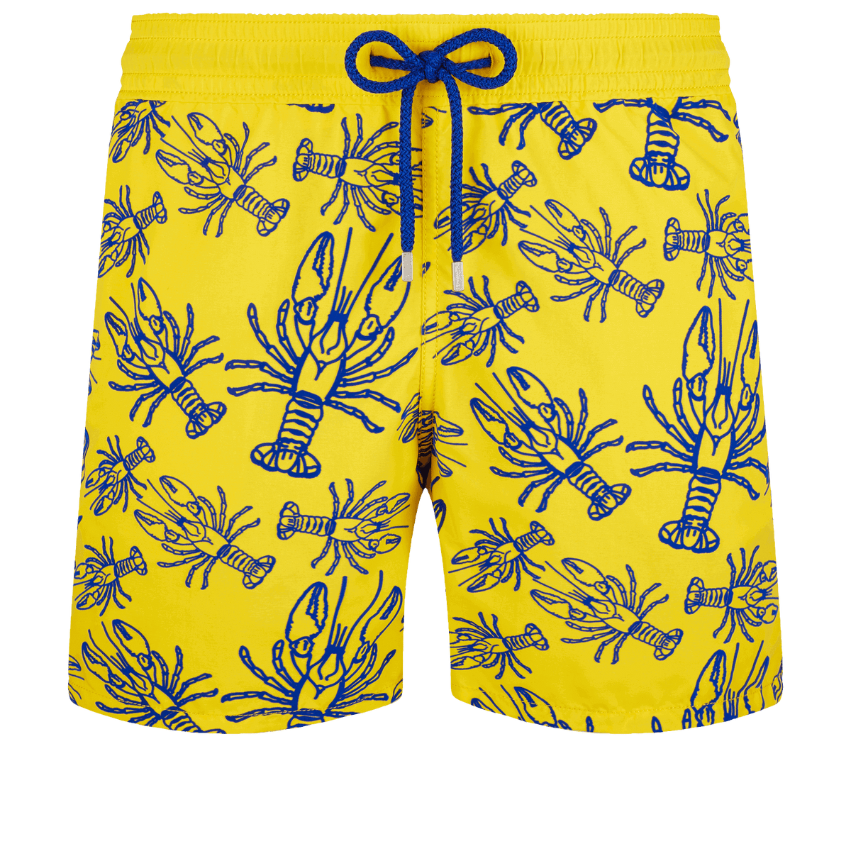 Vilebrequin Moorea Swim Shorts Lobster Flocked Mimosa