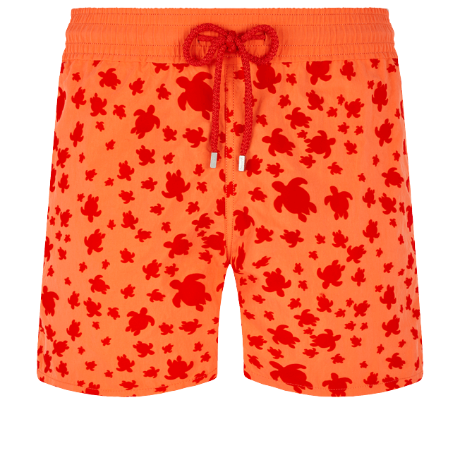 Vilebrequin Moorea Swim Short Turtles In The Sky Guava