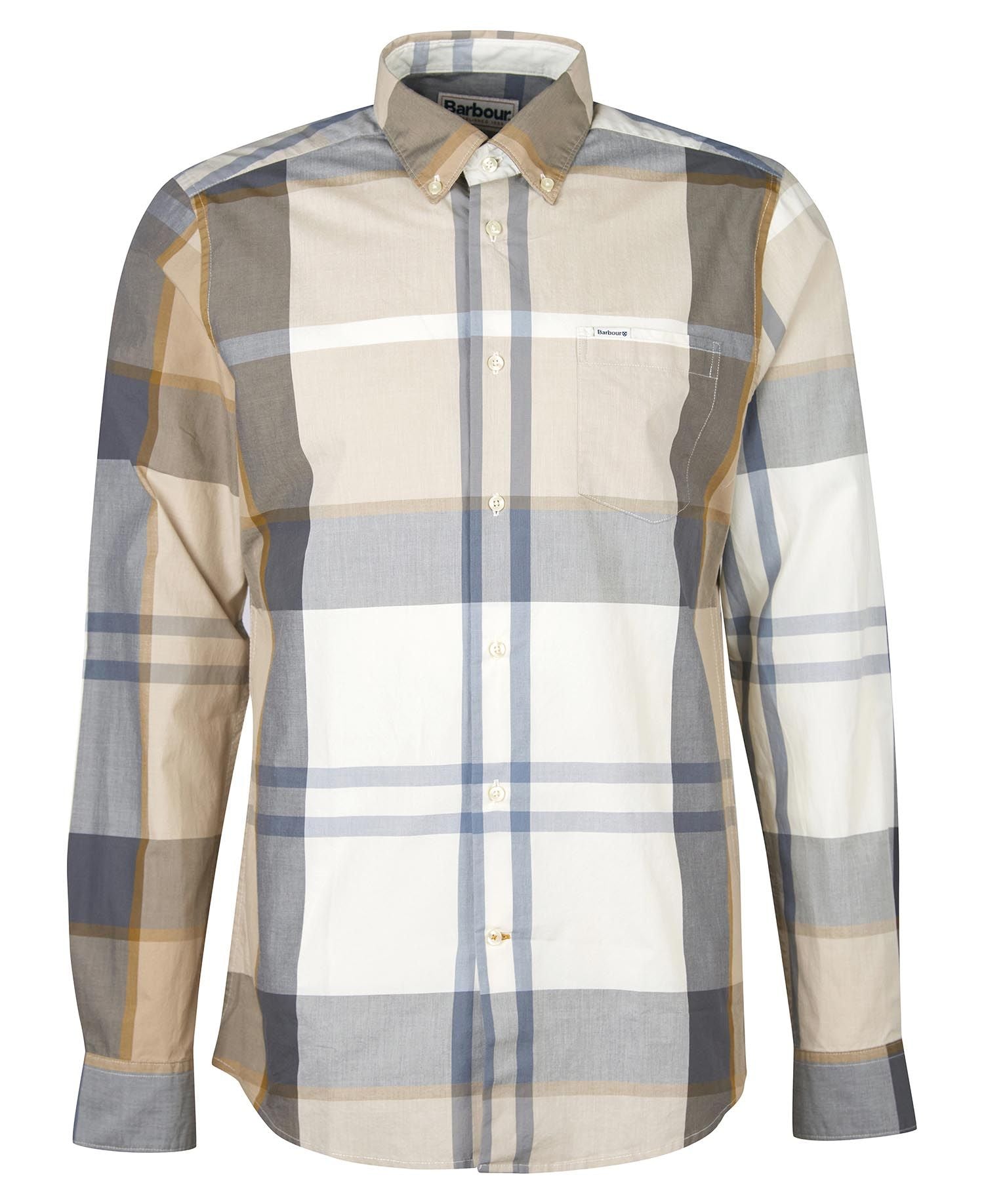 Barbour Harris Tailored Shirt Amble Sand Tartan