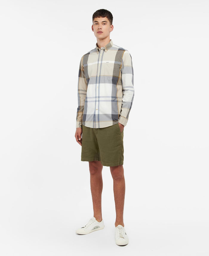 Barbour Harris Tailored Shirt Amble Sand Tartan