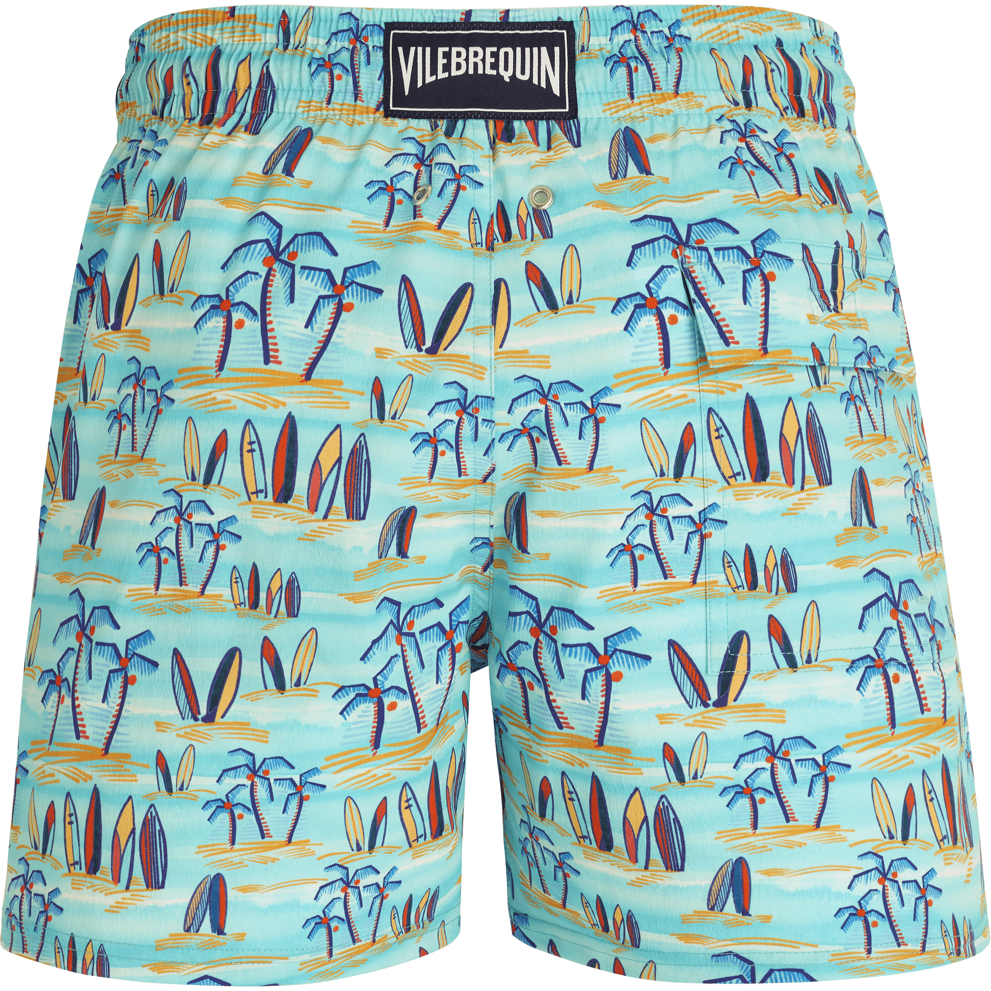 Vilebrequin Moorise Stretch Swimwear Palms x The Beach Boys