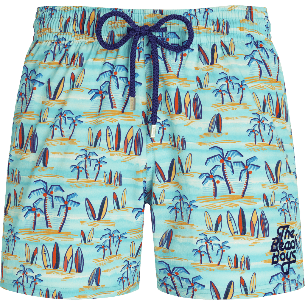 Vilebrequin Moorise Stretch Swimwear Palms x The Beach Boys