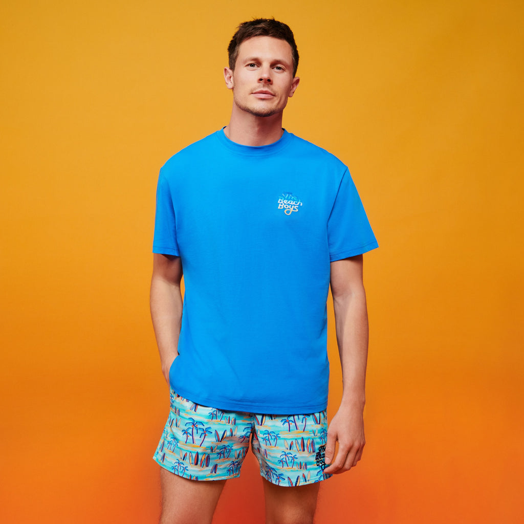 Vilebrequin Moorise Stretch Swimwear Palms x The Beach Boys