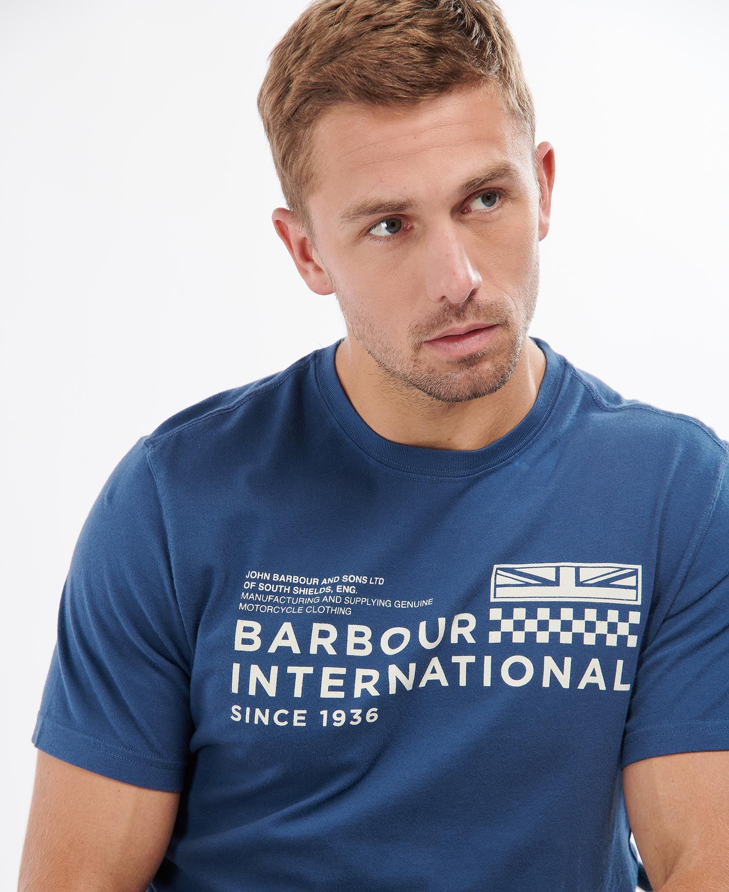Barbour International Level T-Shirt Insignia Blue
