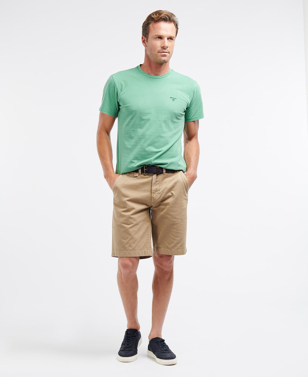 Barbour Garment Dyed T-Shirt Turf