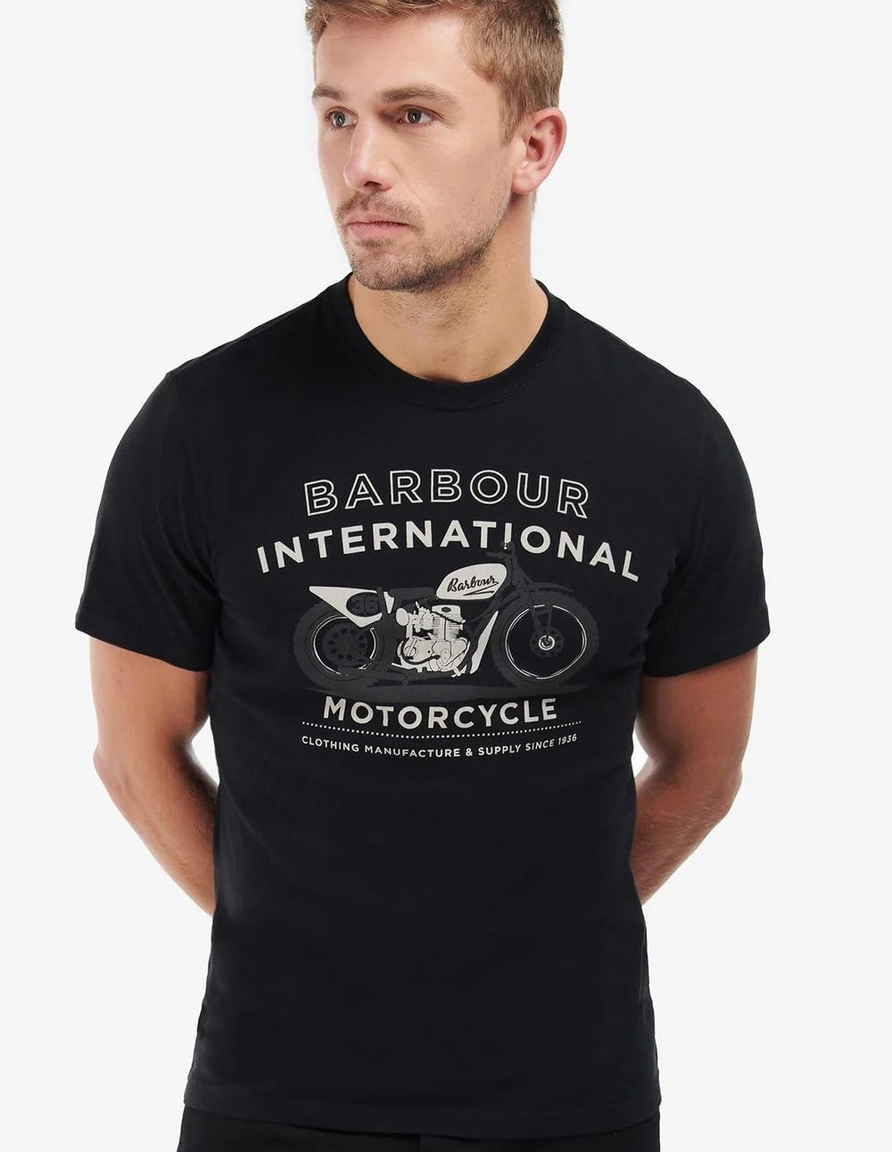 Barbour International Alter T-Shirt Black