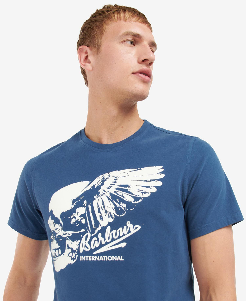 Barbour International Vantage Graphic-Print T-Shirt Insignia Blue