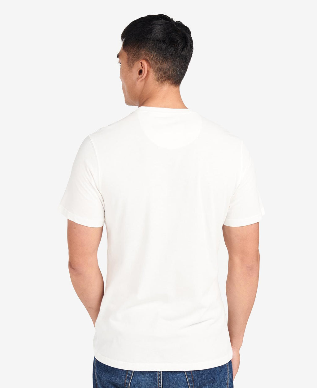Barbour International Morris Graphic T-Shirt Whisper White