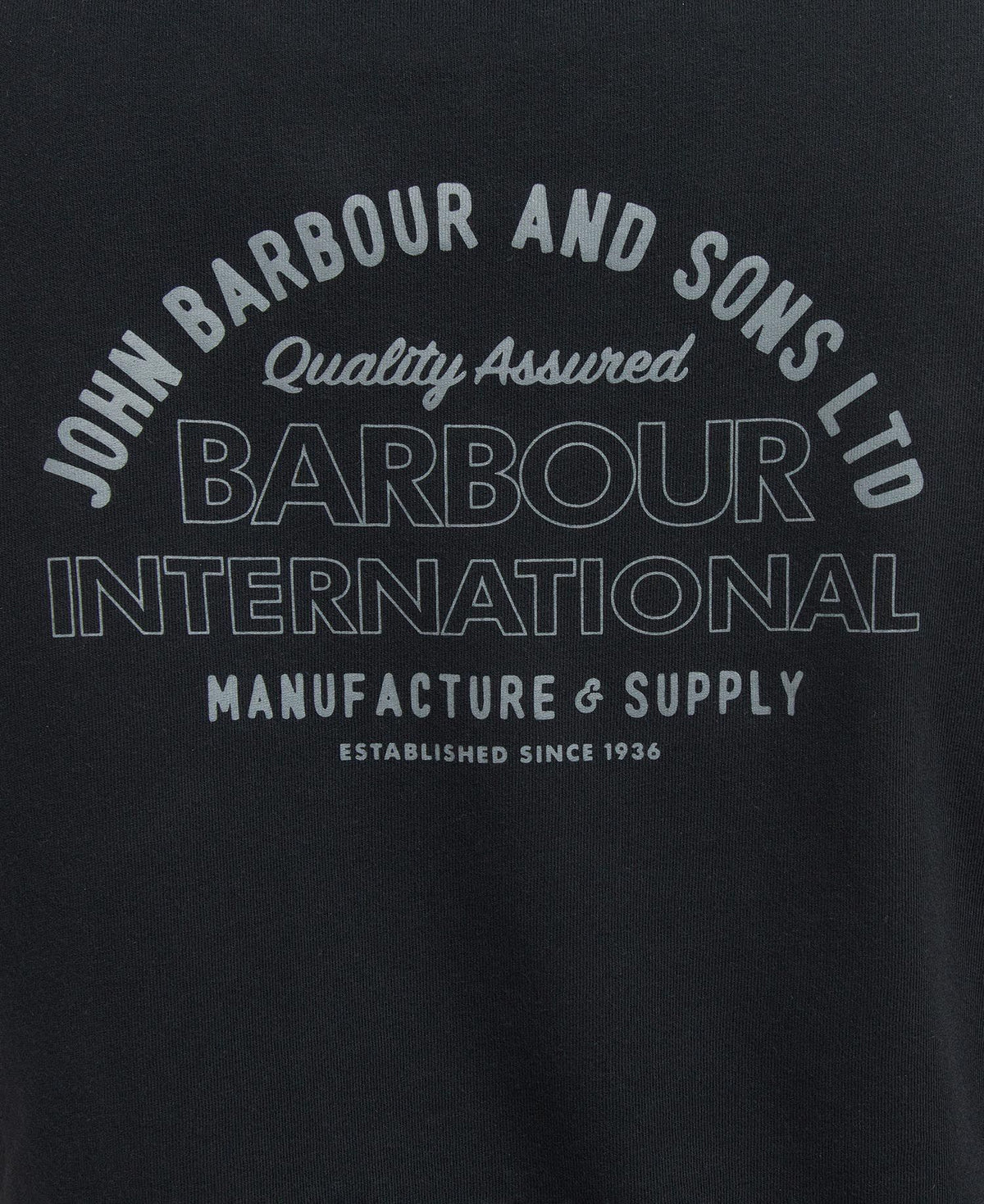 Barbour International Arch T-Shirt Black