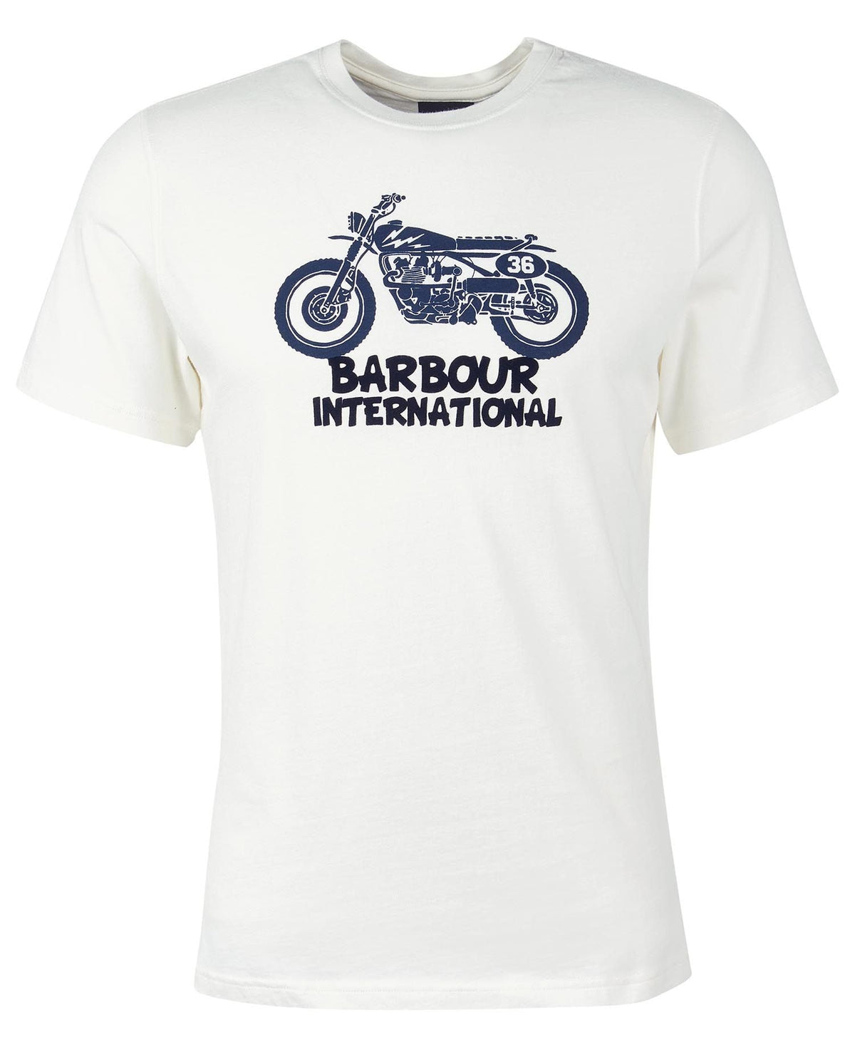 Barbour International Method T-Shirt Whisper White