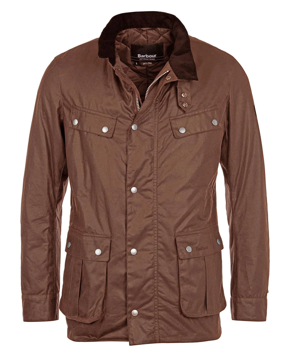 Barbour International Tourer Duke Wax Jacket Bark