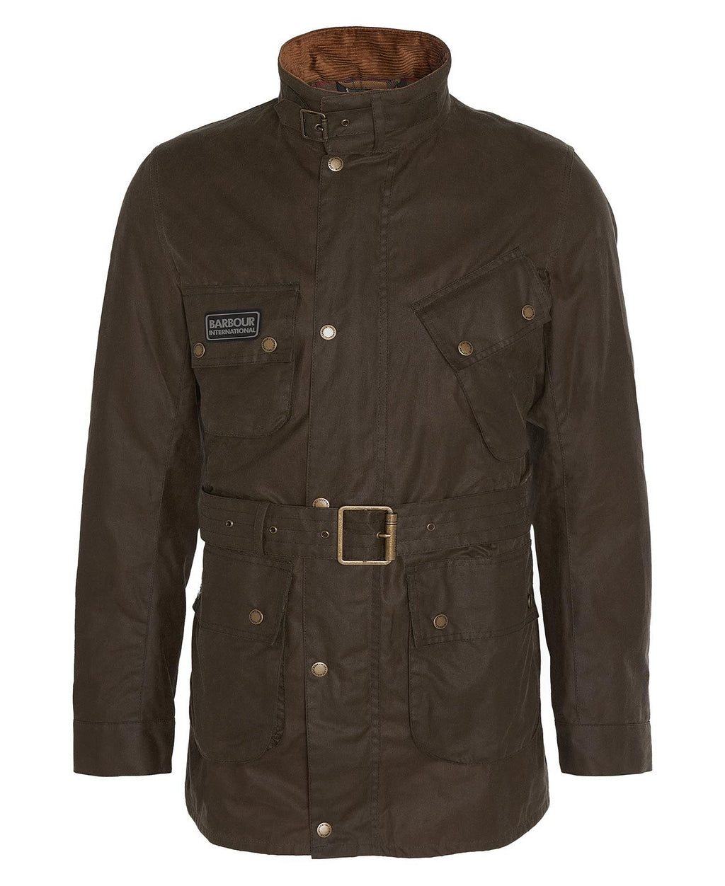 Barbour International Tourer Slim Waxed Jacket Beech