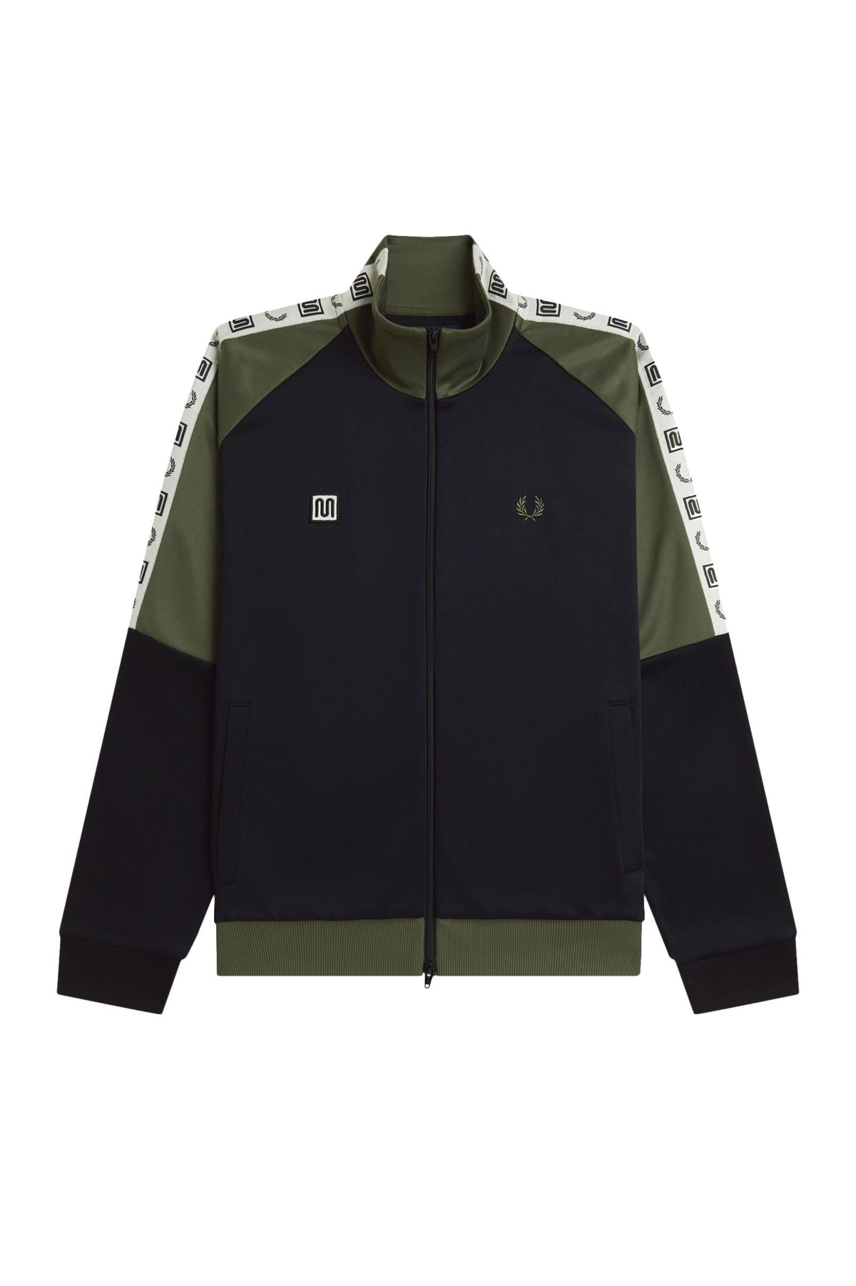Fred Perry MEYBA Taped Track Jacket Black