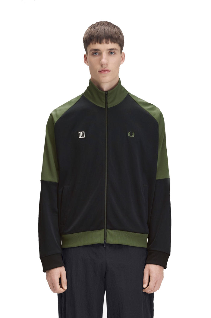 Fred Perry MEYBA Taped Track Jacket Black