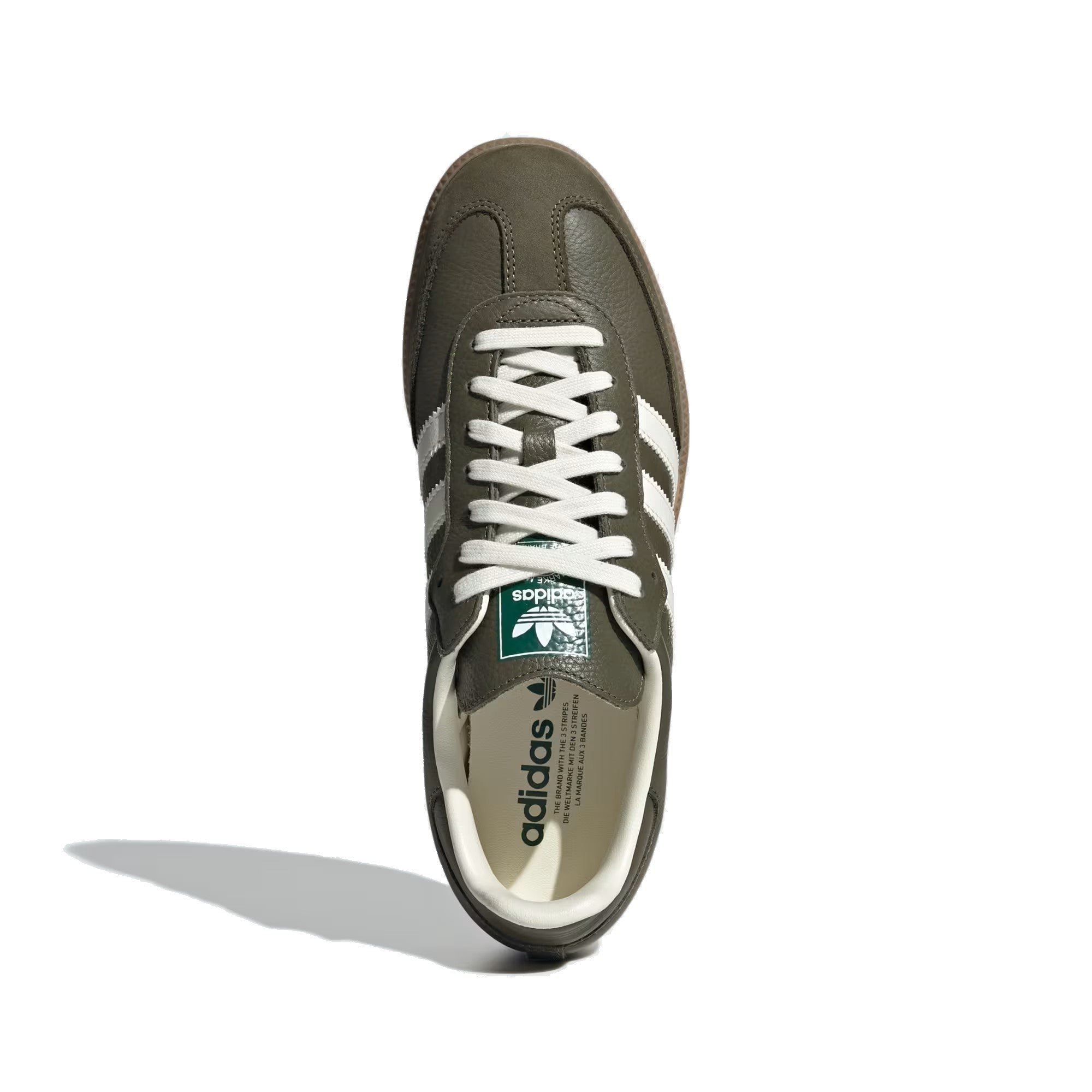 Adidas Samba OG JR0890 Medium Dark Khaki / Off White / Gum