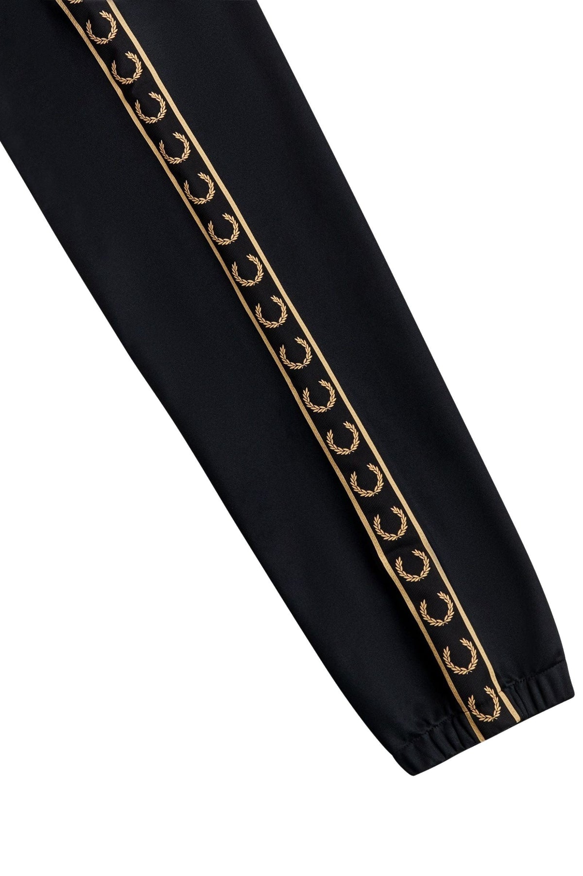 Fred Perry Taped Track Pant Black / Champagne