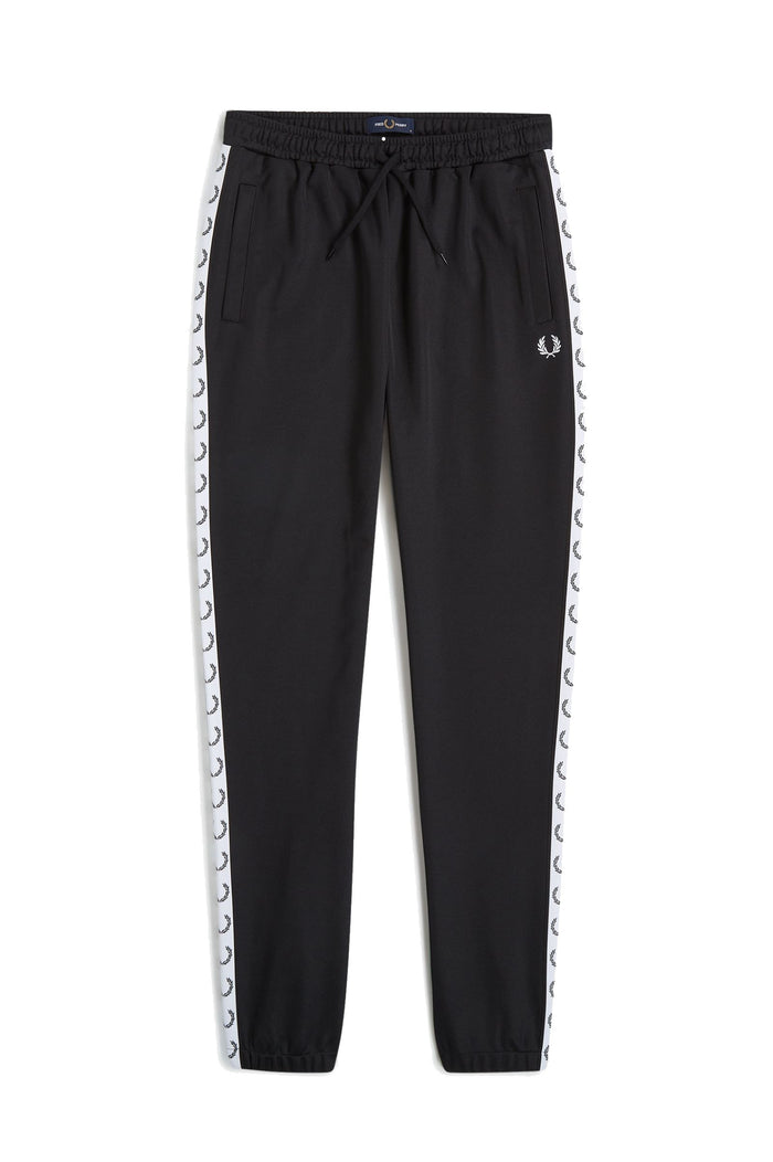Fred Perry Taped Track Pant Black