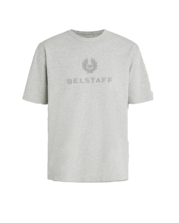 Belstaff T-Shirt Varsity Old Silver Heather