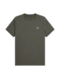 Fred Perry Ringer T-Shirt Field Green