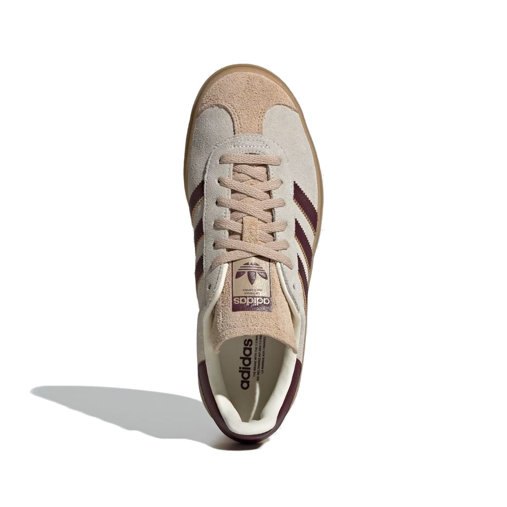 Adidas Gazelle Bold JQ5127 Cream White / Maroon / Magic Beige