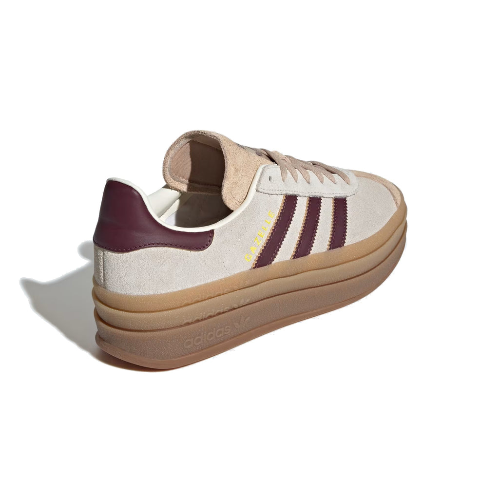 Adidas Gazelle Bold JQ5127 Cream White / Maroon / Magic Beige