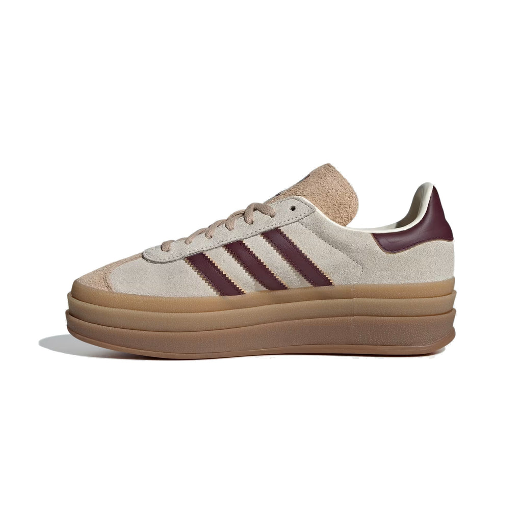 Adidas Gazelle Bold JQ5127 Cream White / Maroon / Magic Beige