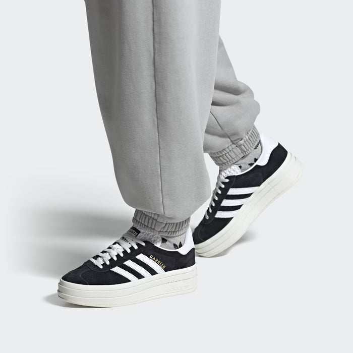 Adidas Gazelle Bold Woman HQ6912 Core Black / Cloud White / Core White