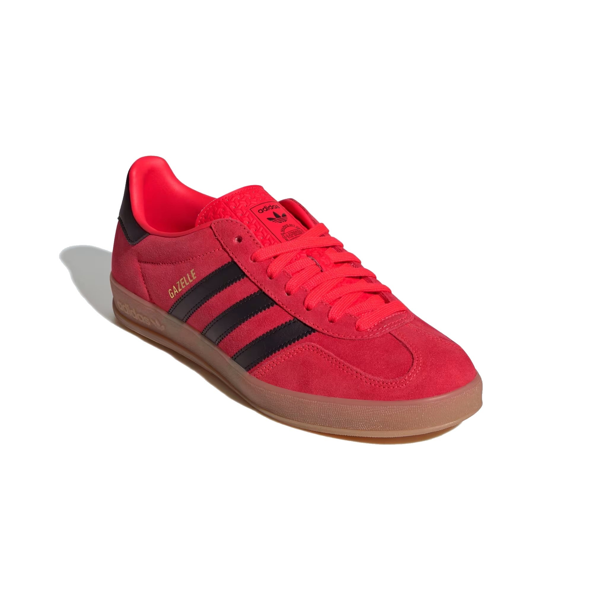 Adidas Gazelle Indoor JR6304 Lucid Red / Core Black / Gold Metallic