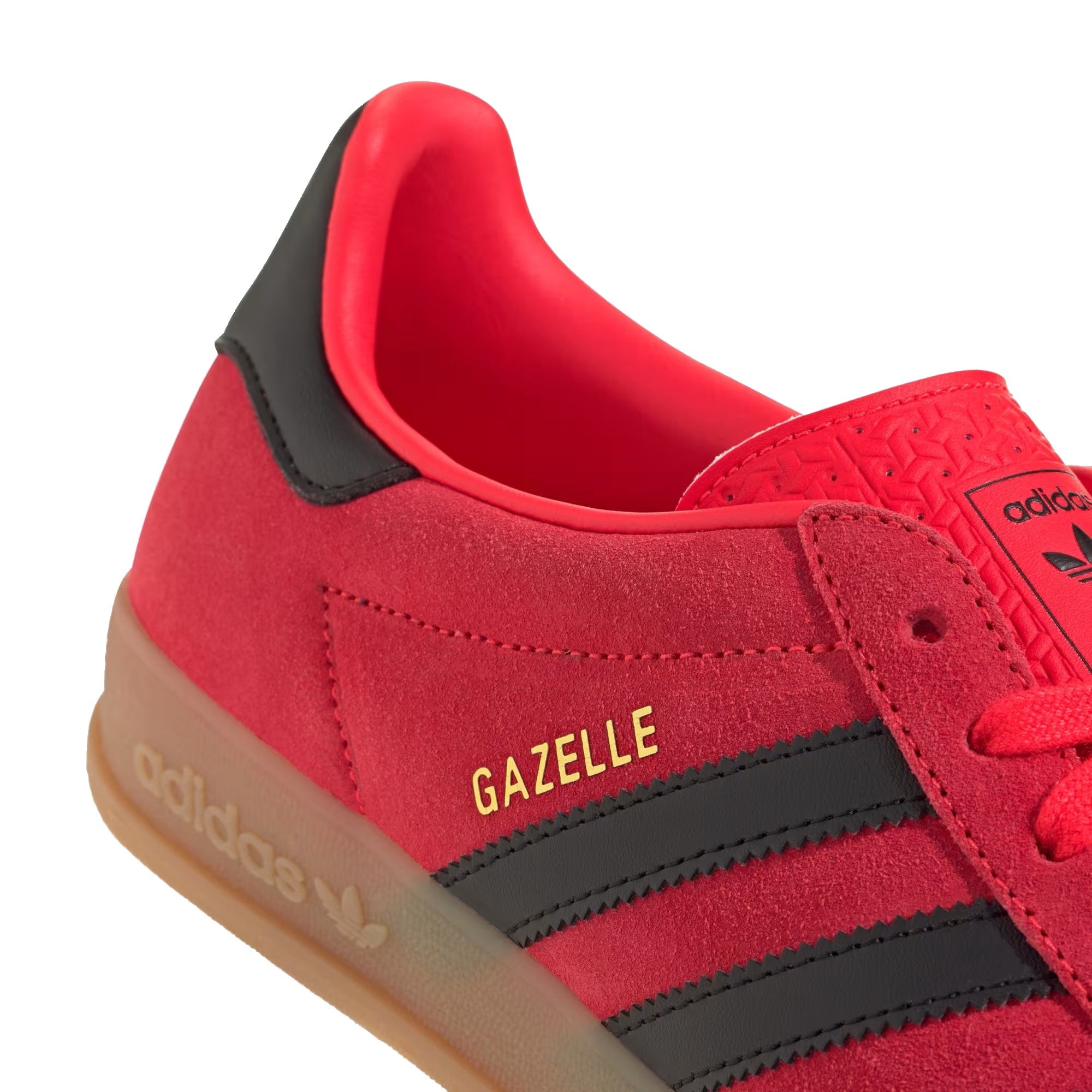 Adidas Gazelle Indoor JR6304 Lucid Red / Core Black / Gold Metallic