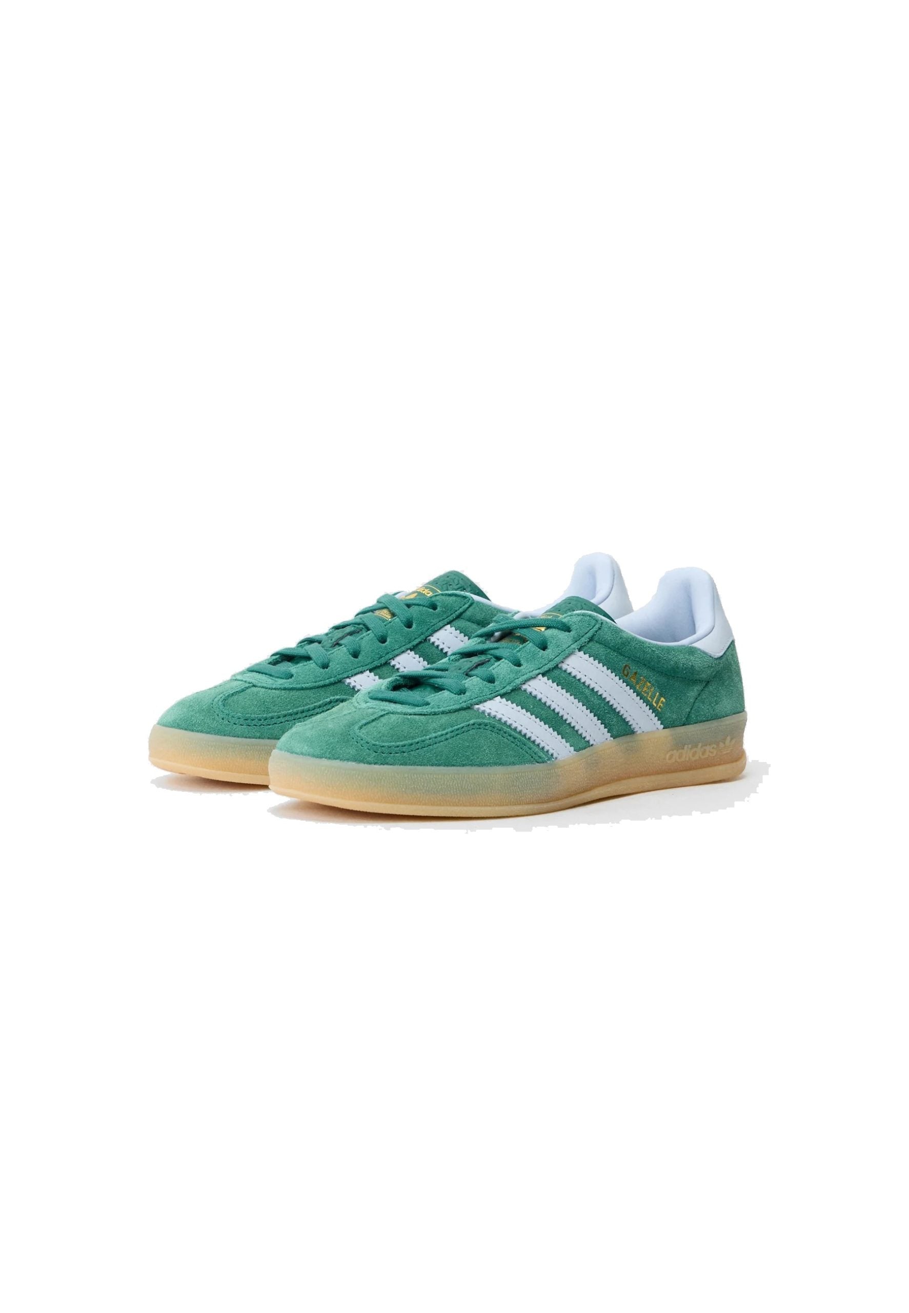 Adidas Gazelle Indoor Woman IH6799 Collegiate Green / Crystal Sky / Gum