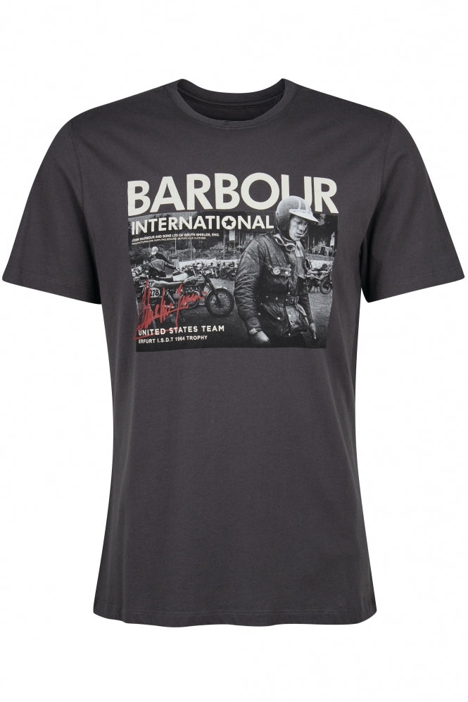 Barbour International Carter T-Shirt Night Grey