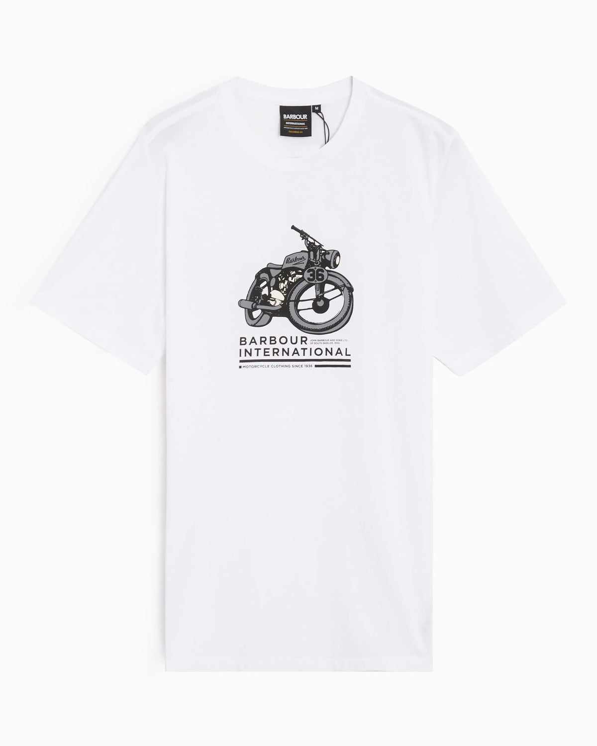 Barbour International Surface T-Shirt White