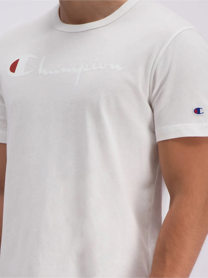 Champion Reverse Weave T-Shirt UV Color Change White